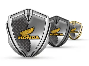 Honda 3D Emblem Abzeichen Renn Design Glänzend 3D